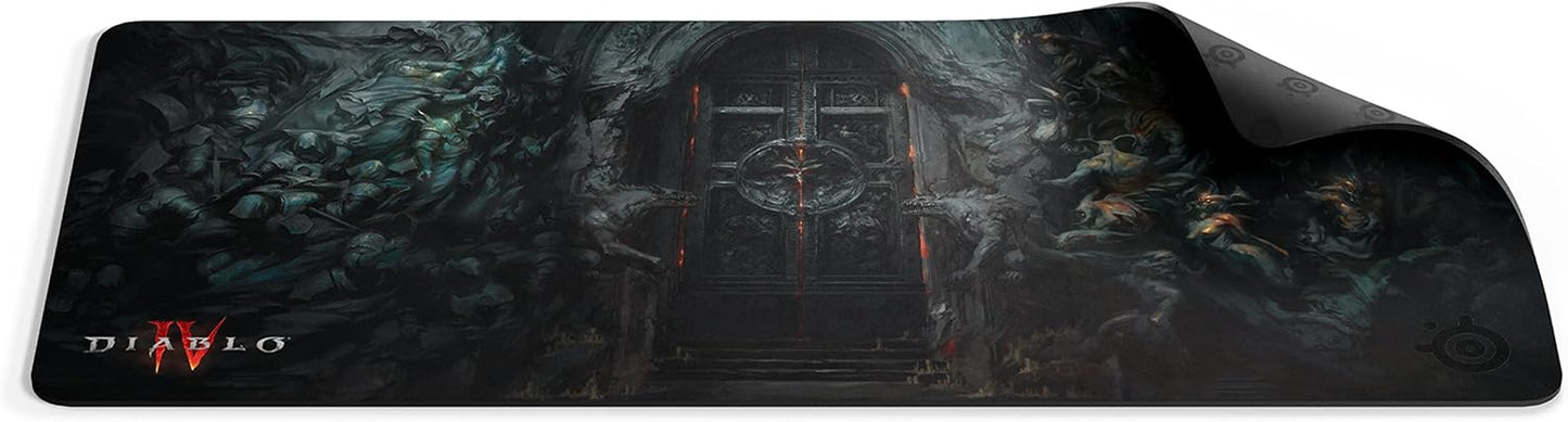 Steelseries Qck Gaming Mouse Pad - XL RGB Prism Cloth - Sized to Cover Desks