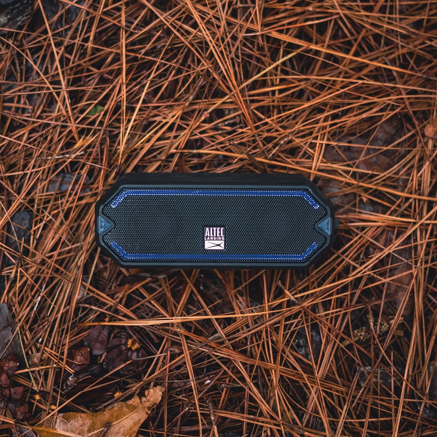 Altec Lansing - Hydrajolt Wireless Bluetooth Speaker, Waterproof Portable Speakers with Built in Phone Charger and Lights, Everything Proof Outdoor, Shockproof, Snowproof, 16 Hours Playtime