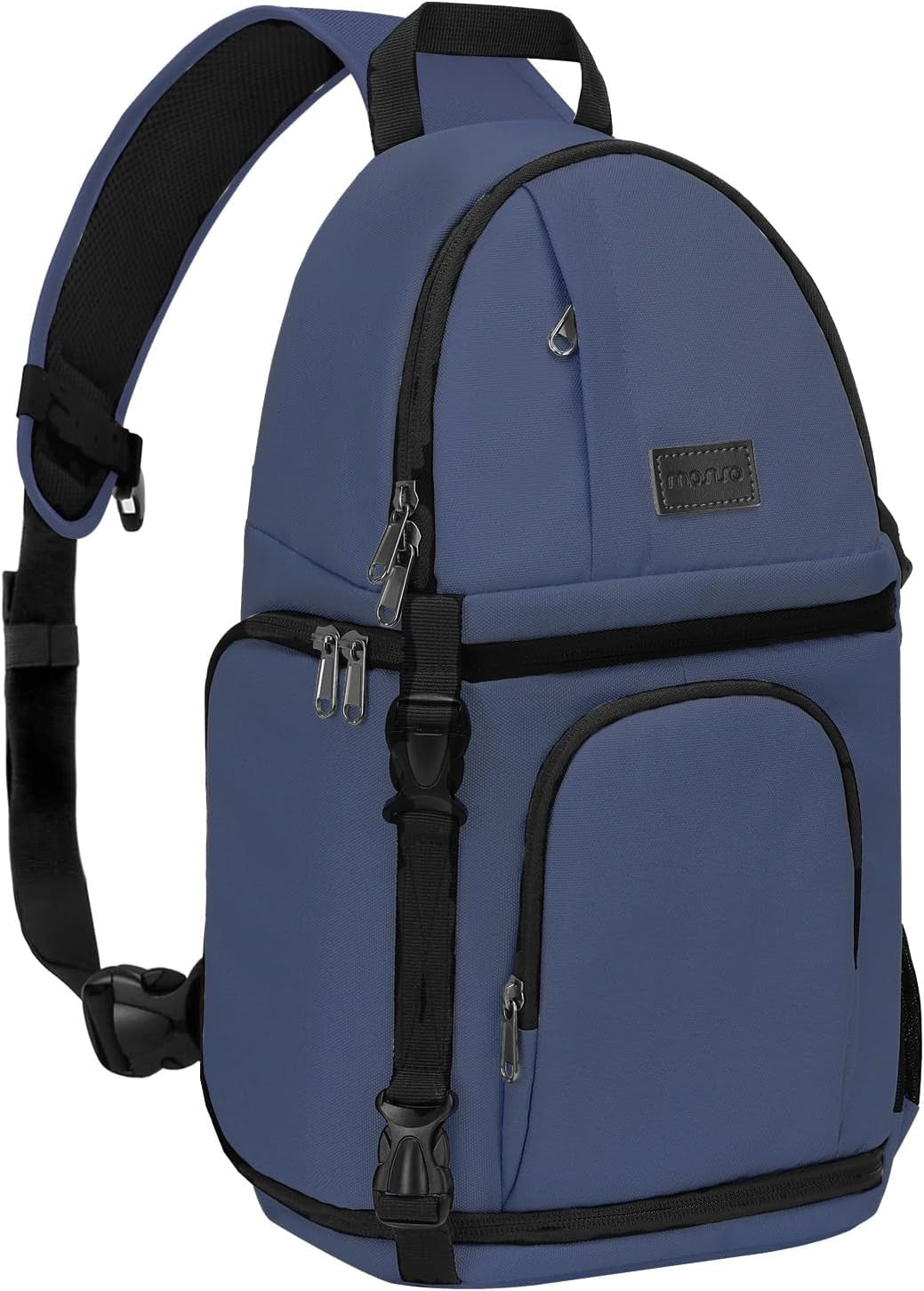 MOSISO Camera Sling Bag, Dslr/Slr/Mirrorless Camera Backpack Case Shockproof Photography Backpack with Tripod Holder & Removable Modular Inserts Compatible with Canon/Nikon/Sony/Fuji