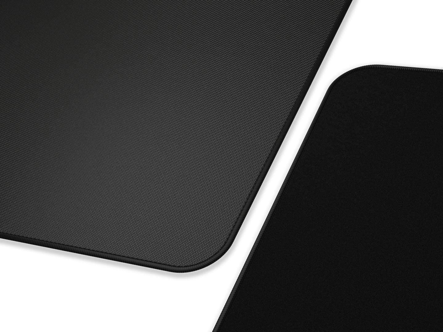 Glorious 3XL Extended Gaming Mouse Mat/Pad - Large, Wide (3XL Extended) Black Cloth Mousepad, Stitched Edges | 24"X48" (G-3XL)