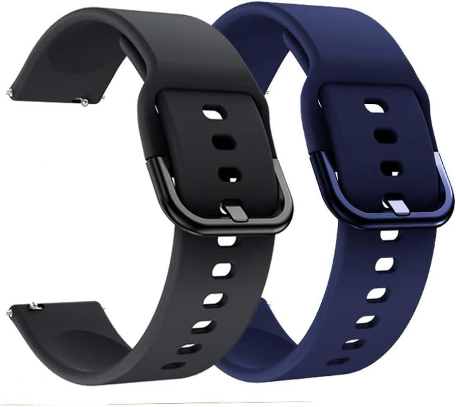 Senter Band for Xiaomi Haylou Solar LS05 Band,22Mm Soft Silicone Sport Replacement Strap Band Compatible with Xiaomi Haylou Solar LS05 Smart Watch