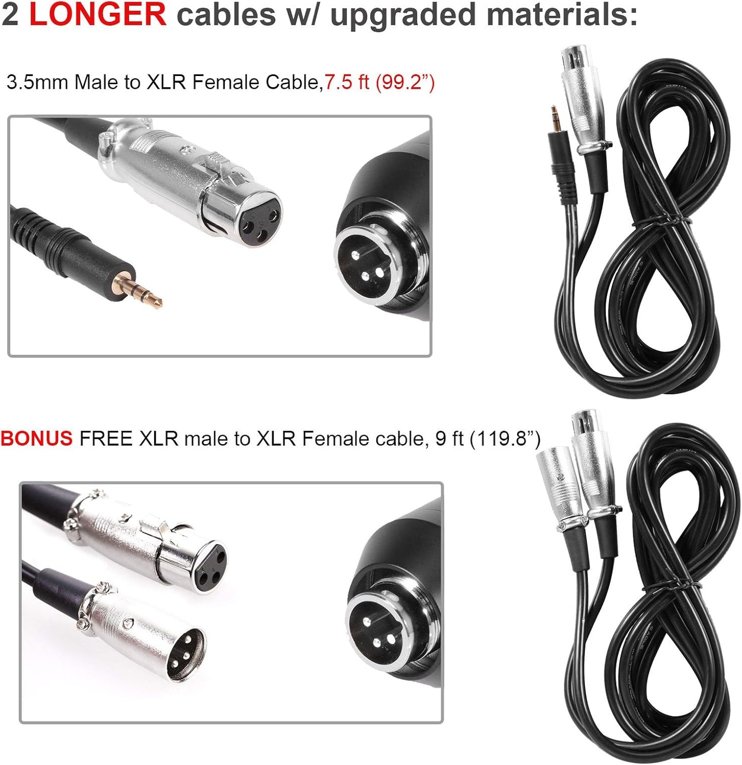 Voilamart USB Streaming Podcast Microphone, Condenser Microphone Set BM-800 with Adjustable Recording, Suspension Scissor Arm Stand, Shock Mount, Podcast Condenser Microphone for Youtube, Recording