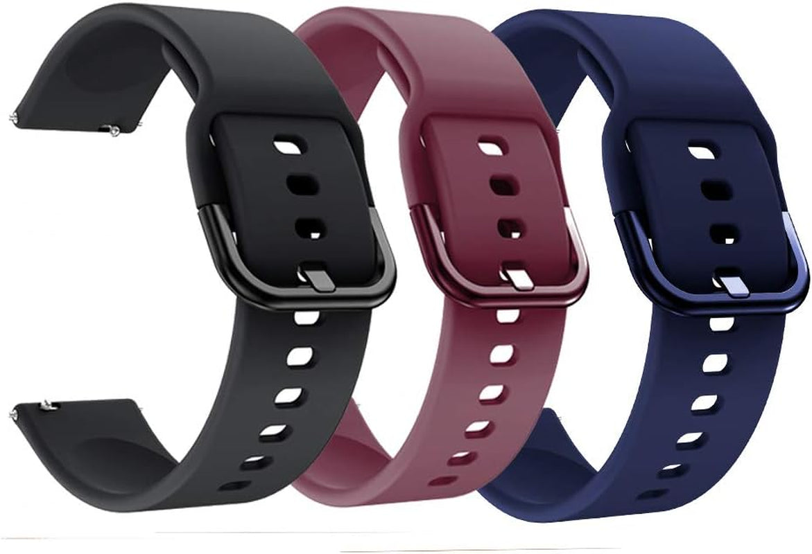 Senter Band for Xiaomi Haylou Solar LS05 Band,22Mm Soft Silicone Sport Replacement Strap Band Compatible with Xiaomi Haylou Solar LS05 Smart Watch
