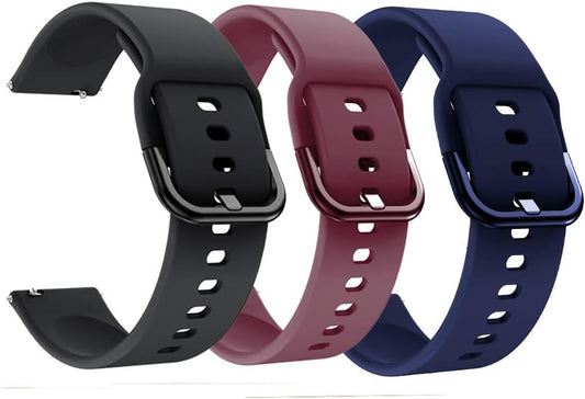 Senter Band for Xiaomi Haylou Solar LS05 Band,22Mm Soft Silicone Sport Replacement Strap Band Compatible with Xiaomi Haylou Solar LS05 Smart Watch