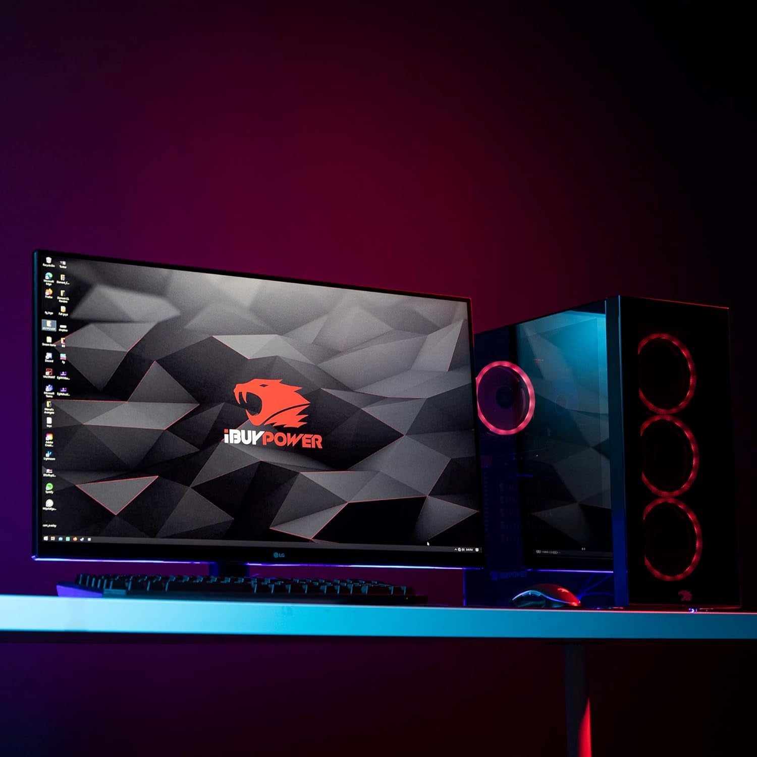 Ibuypower Pro Gaming PC Computer Desktop Element MR 202I (Intel I7-11700F 2.5Ghz,Nvidia Geforce GTX 1660 6GB, 16GB DDR4, 240GB SSD, 1TB HDD, Wifi Ready, Windows 10 Home)