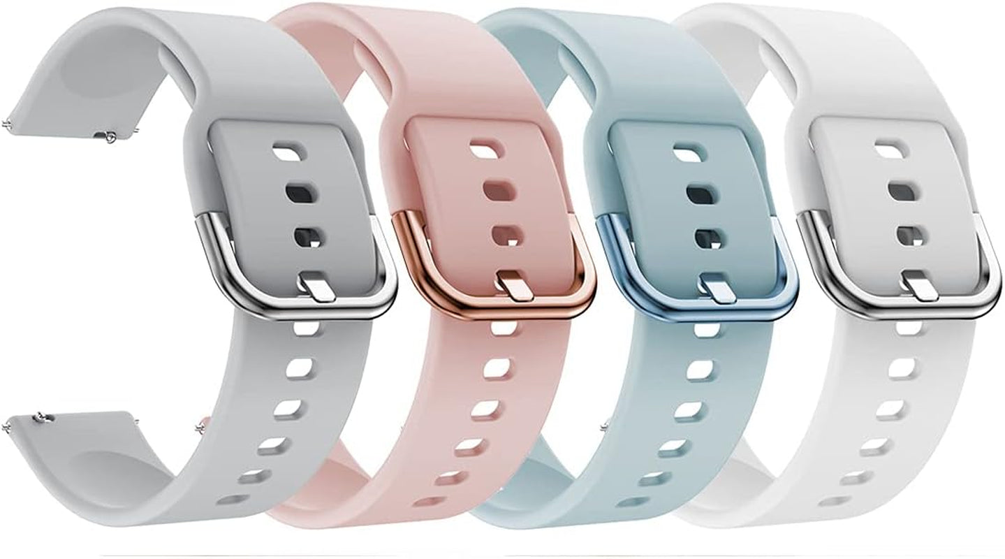 Senter Band for Xiaomi Haylou Solar LS05 Band,22Mm Soft Silicone Sport Replacement Strap Band Compatible with Xiaomi Haylou Solar LS05 Smart Watch