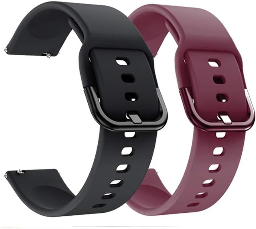 Senter Band for Xiaomi Haylou Solar LS05 Band,22Mm Soft Silicone Sport Replacement Strap Band Compatible with Xiaomi Haylou Solar LS05 Smart Watch