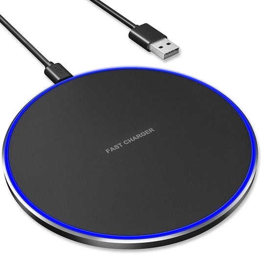 Wireless Charger, 10W Fast Wireless Charging Pad Station for Iphone 13/13 Pro/13 Pro Max/13 Mini/12/Se/11/X/Xr/8, Samsung Galaxy, Airpods/Airpods Pro, Huawei Mate 20 Pro/Mate 30/P50