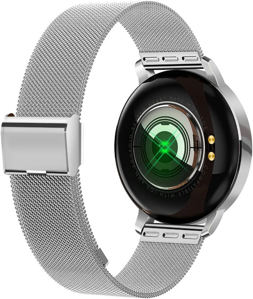 Smart Watch for Women, RAIMI Fashion Fitness Watch with Heart Rate Blood Pressure Sleep Tracker Pedometer Multiple Sport Modes, Waterproof, Sport Smartwatch Sync with Google Fit, Ios & Android App