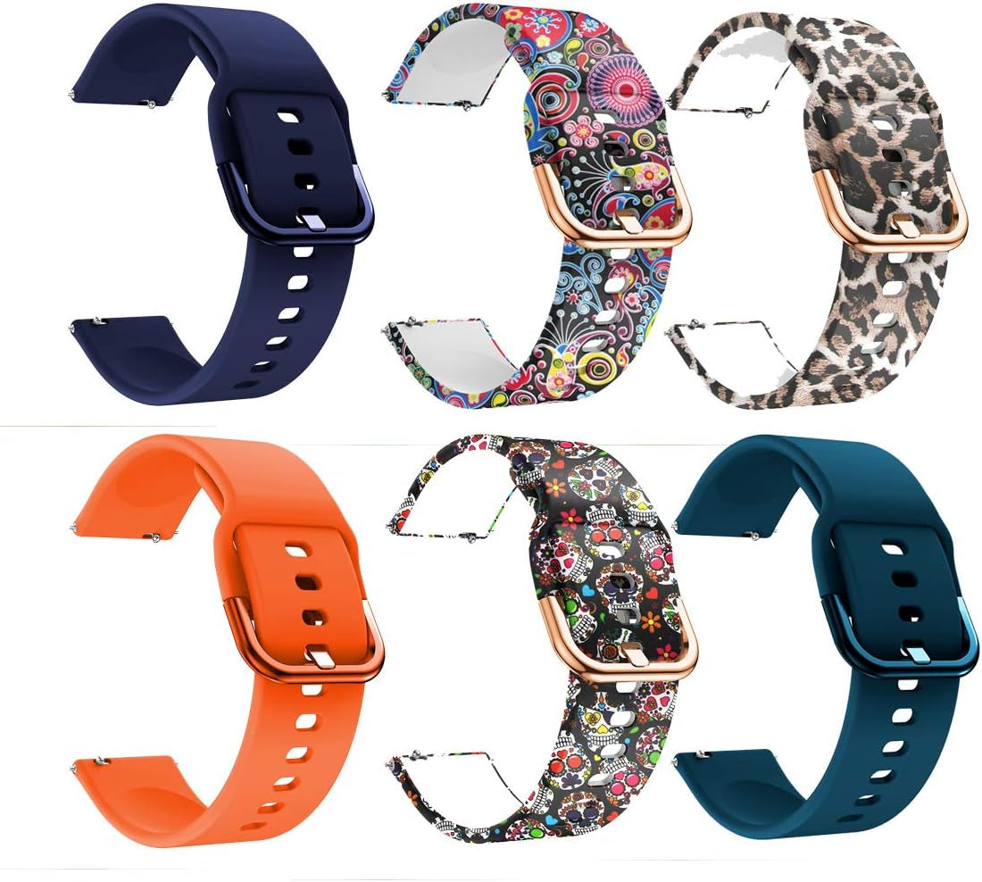 Senter Band for Xiaomi Haylou Solar LS05 Band,22Mm Soft Silicone Sport Replacement Strap Band Compatible with Xiaomi Haylou Solar LS05 Smart Watch