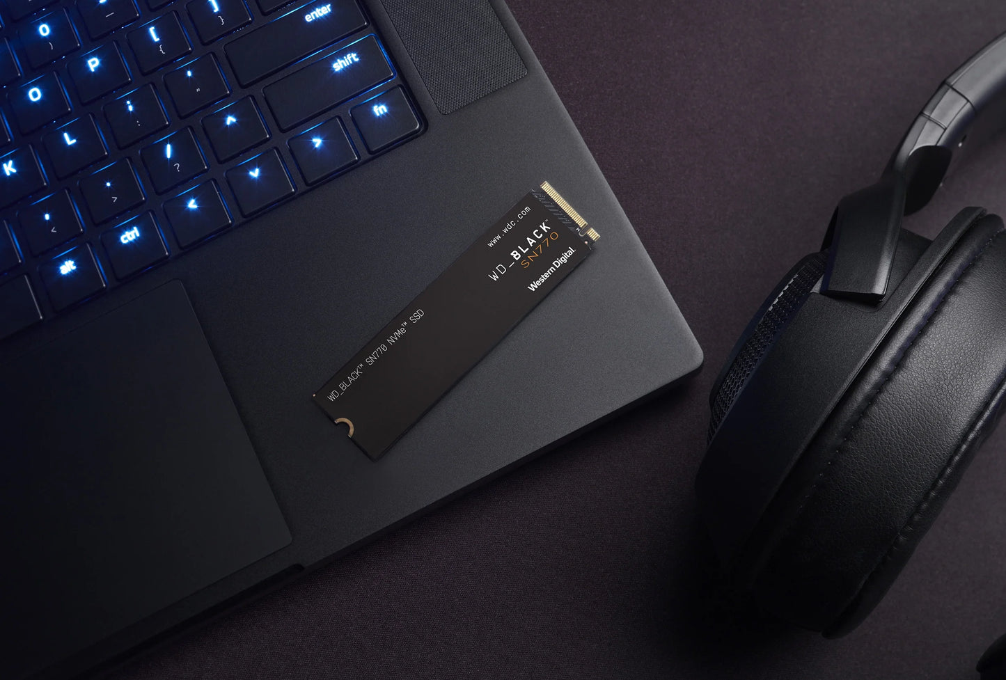 _BLACK 500GB SN770 Nvme SSD Internal Gaming Solid State Drive - Pcie Gen4 , M.2 2280, up to 5,150Mb/S - BBDL5000ANC-WRWM