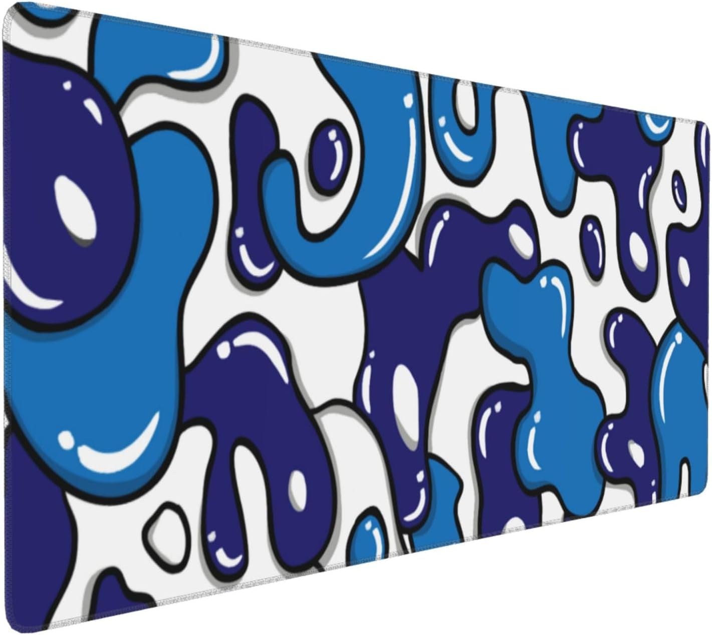 Japanese Cherry Blossom Sakura Large Gaming Mouse Pad 31.5×11.8 Inch XL Extended Waterproof Moudepads Non-Slip Rubber Base Keyboard Mat for Work/Office/Home