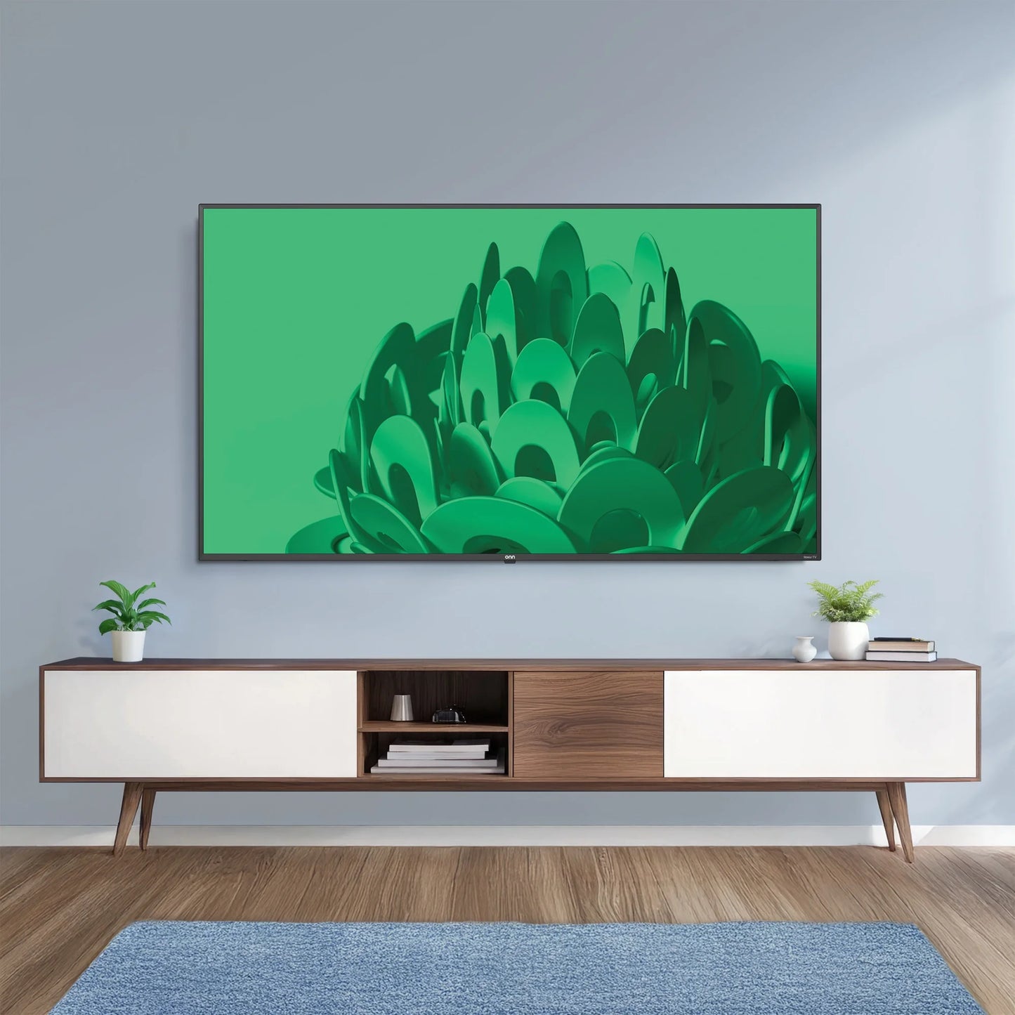 . 65” Class 4K UHD (2160P) LED Roku Smart Television HDR (100012587)