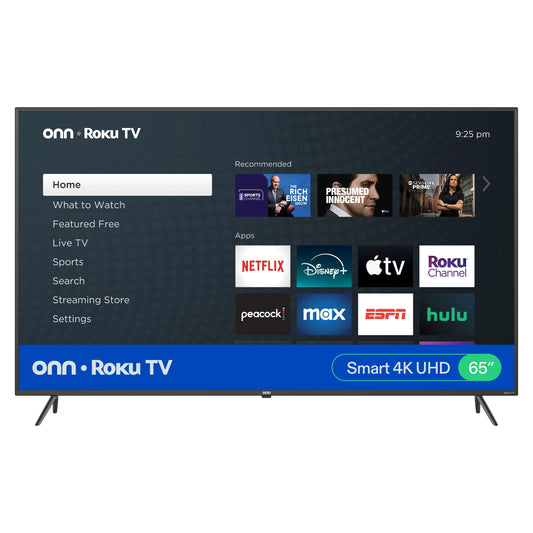 . 65” Class 4K UHD (2160P) LED Roku Smart Television HDR (100012587)