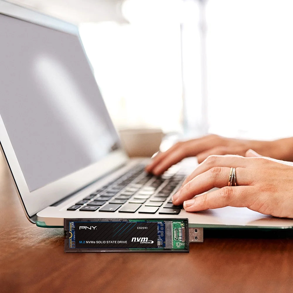 CS2241 1TB Gen4 X4 Pcie Nvme M.2 Internal SSD Upgrade Kit with Transfer Adapter and Software