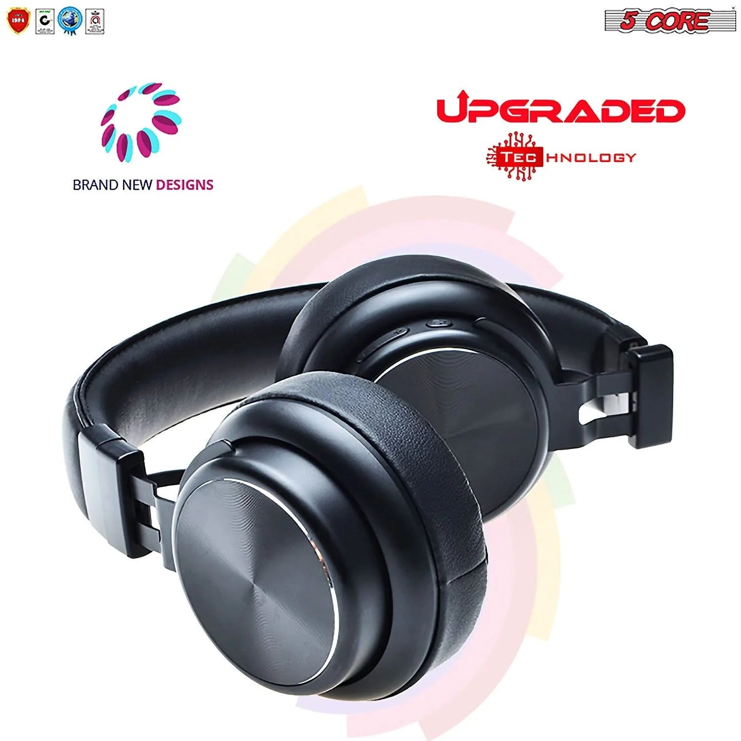 5Core Bluetooth Headphones Wireless Noise Cancelling Audifonos