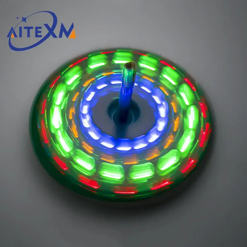 Diy Electronic Kit LED Gyro DIY Welding Kit Rotating Lantern Inline