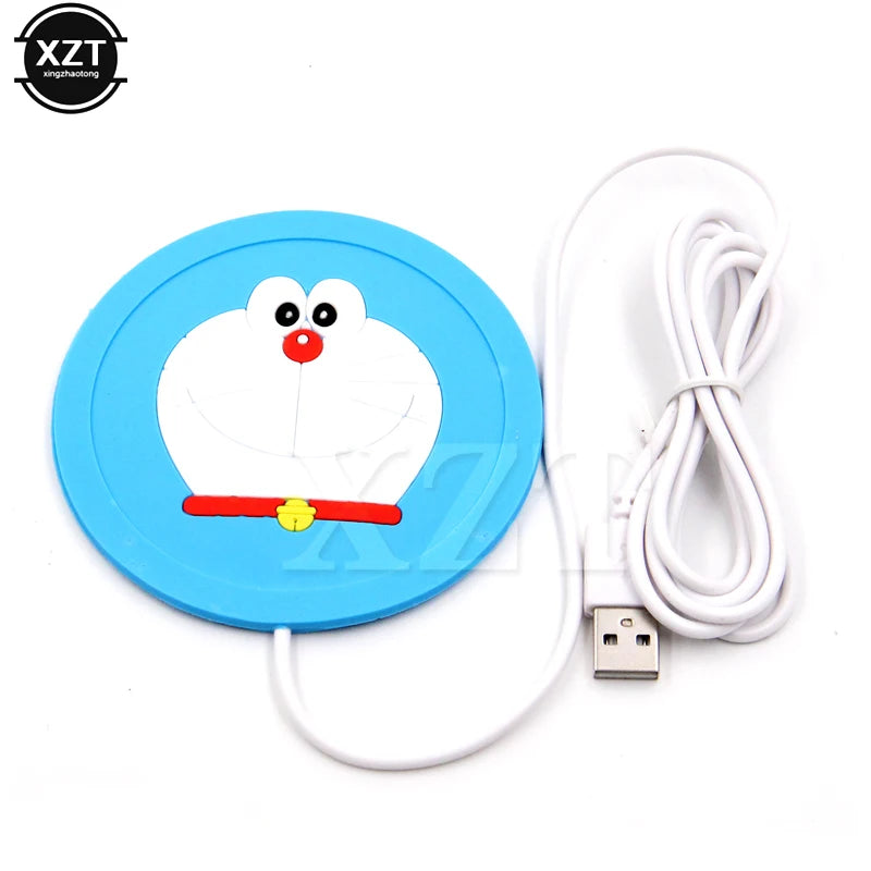 5V USB Warmer Silicone Heat Heater for Milk Tea Coffee Mug Cute   High Quality Thermostatic Coaster Winter Heating Coaster