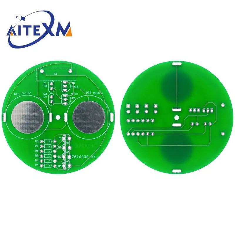 Diy Electronic Kit LED Gyro DIY Welding Kit Rotating Lantern Inline