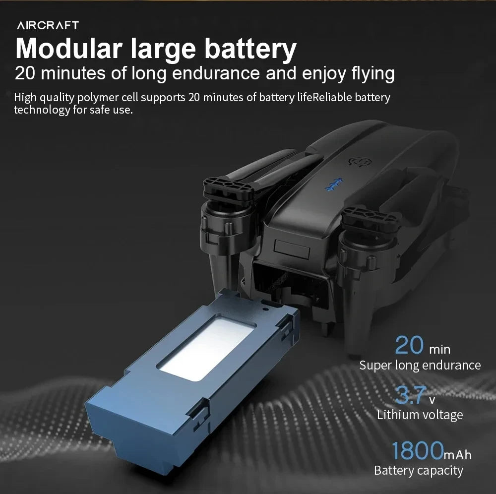 KBDFA E99Pro Drone HD Professional 8K drone Dual Camera WIFI fpv