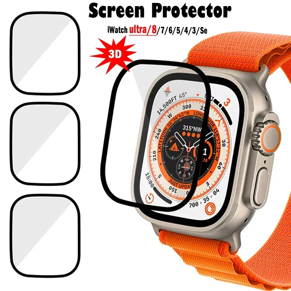 Screen Protector For Apple Watch Series 10-9-8-7-6 5 Se ultra-2 49mm