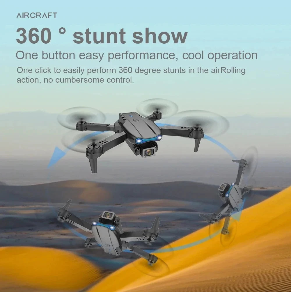 KBDFA E99Pro Drone HD Professional 8K drone Dual Camera WIFI fpv