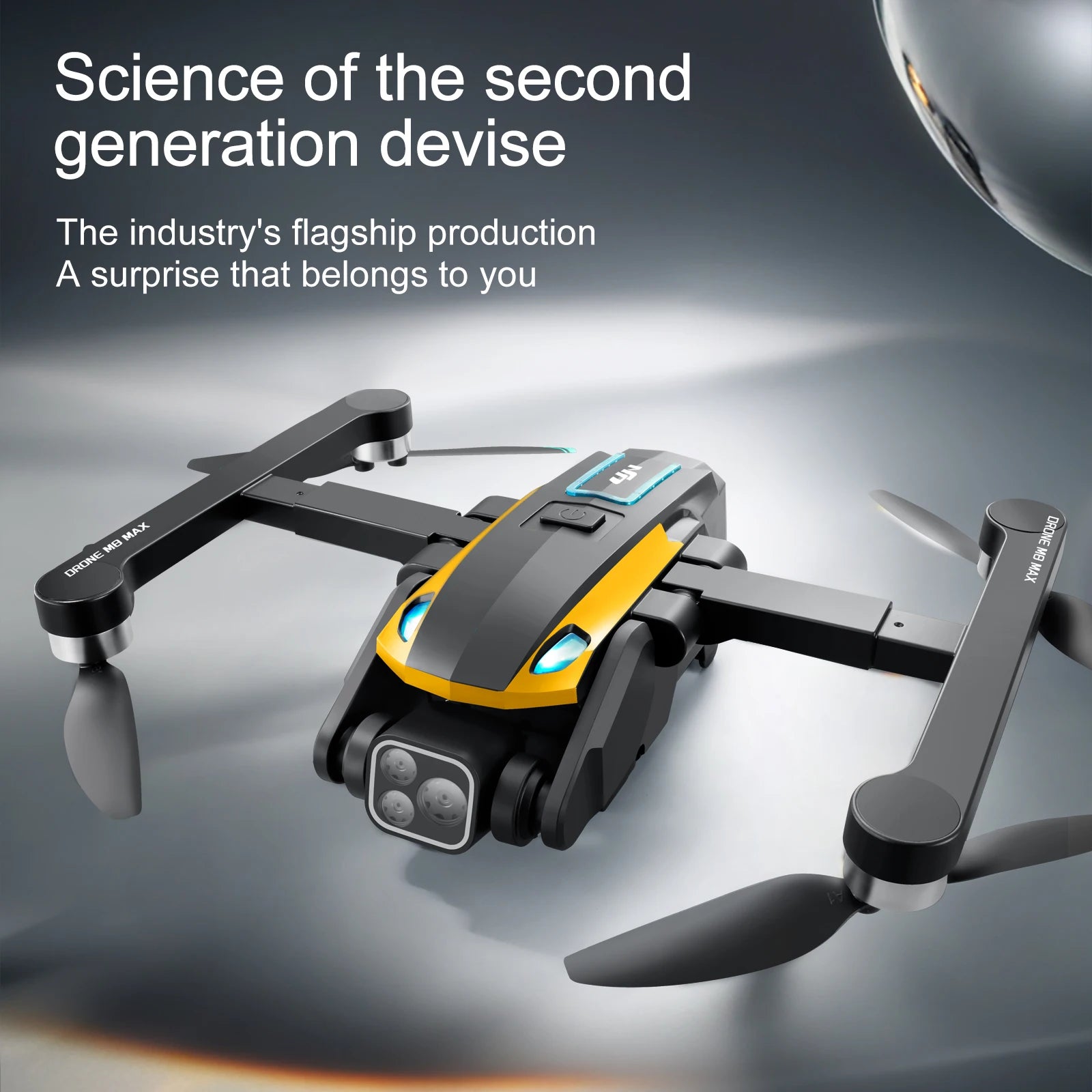 M8 Pro Drone Quadcopter Remote Control Handle Four Axis Aircraft HD 6K Photography UAV Altitude Fixation Helicopter Toys