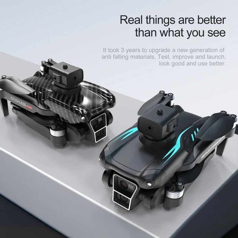 T2 Dual Battery Drone, 1800mAh, Brushless Motor Optical Flow Dual Camera Quadcopter RC Toys