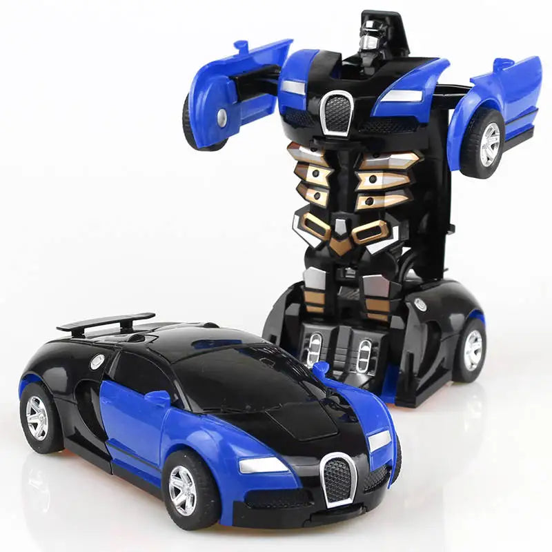 Impact Deformation Toy Car Does Not Require Batteries, Automatic