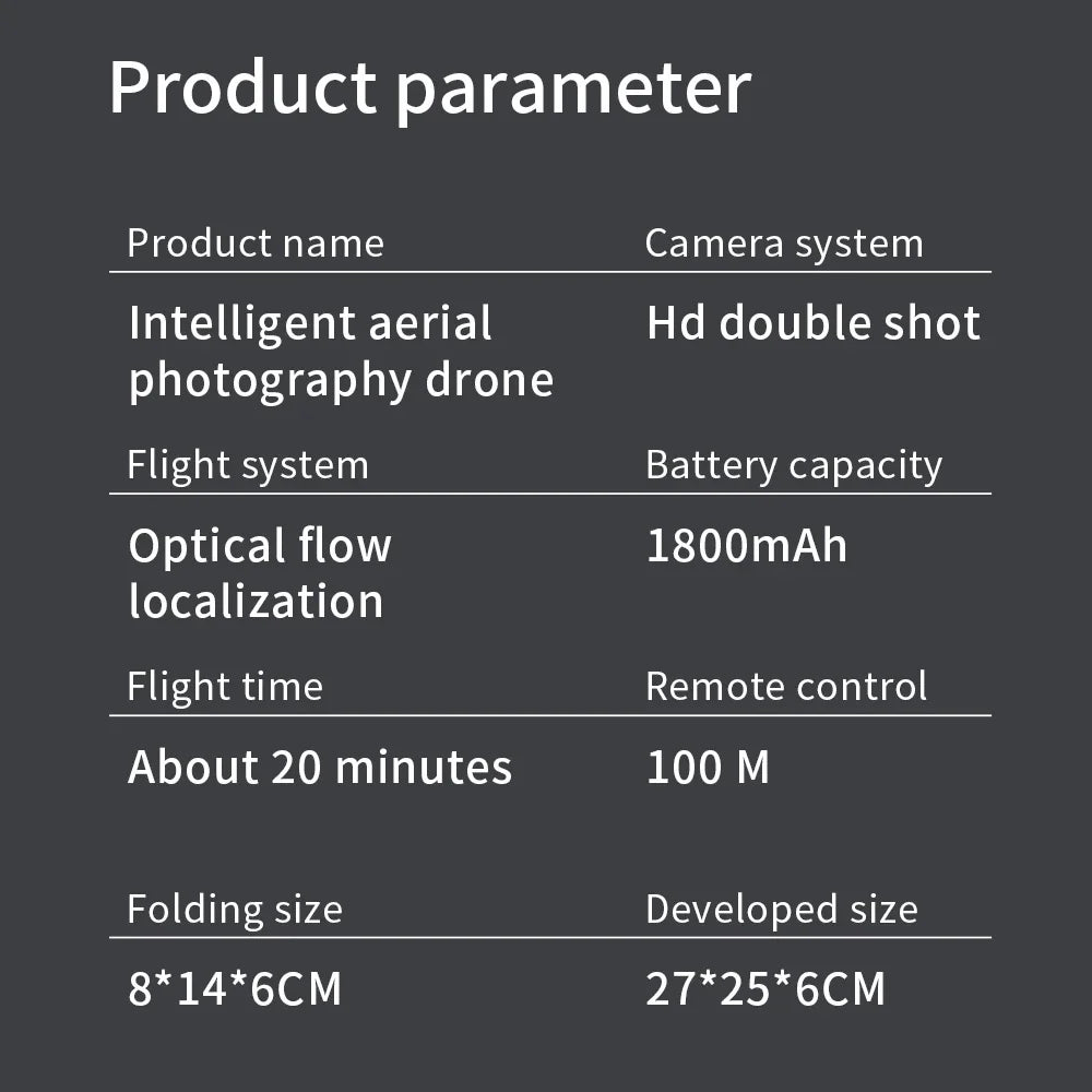 E99MAX Brushless Optical Flow Dual Camera Drone High Definition Aerial Photography Four Axis Aircraft RC Quadcopter