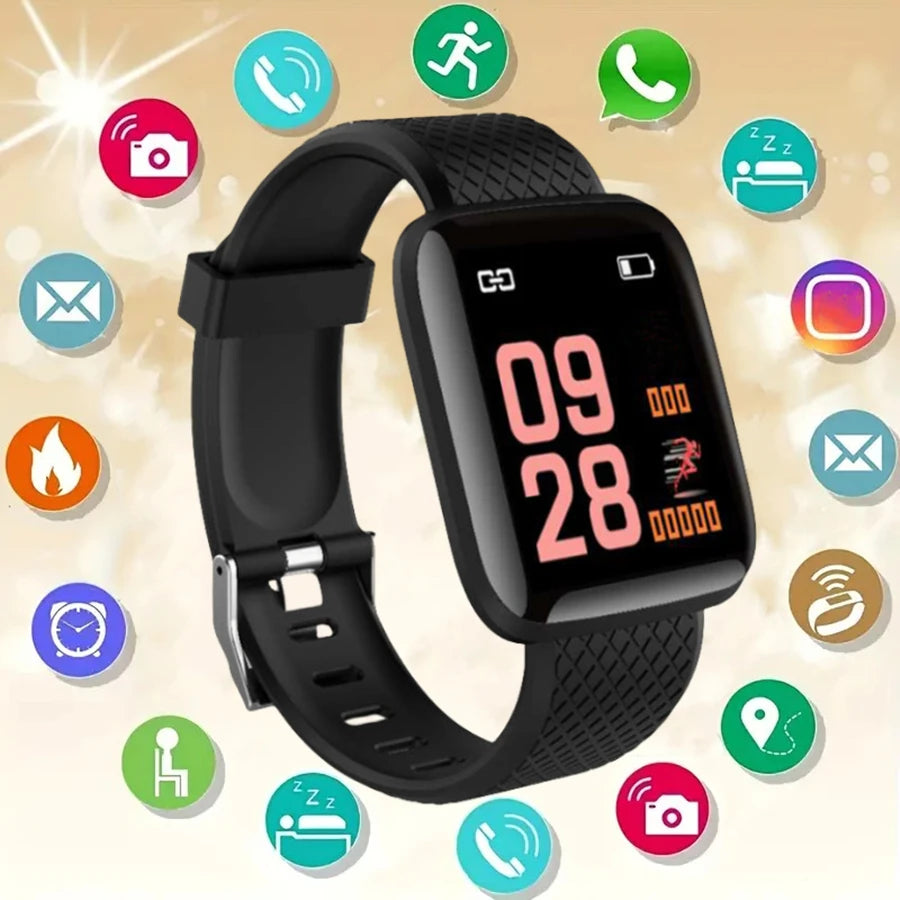 Smart Watch 116Plus D13 Y68 Sport Wristband Running Fitness Monitor