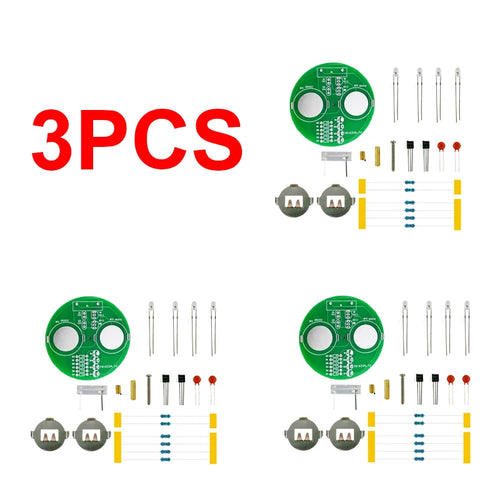 Diy Electronic Kit LED Gyro DIY Welding Kit Rotating Lantern Inline