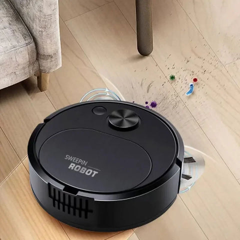New 3-in-1 intelligent wireless floor sweeping robot vacuum cleaner, suitable for home offices