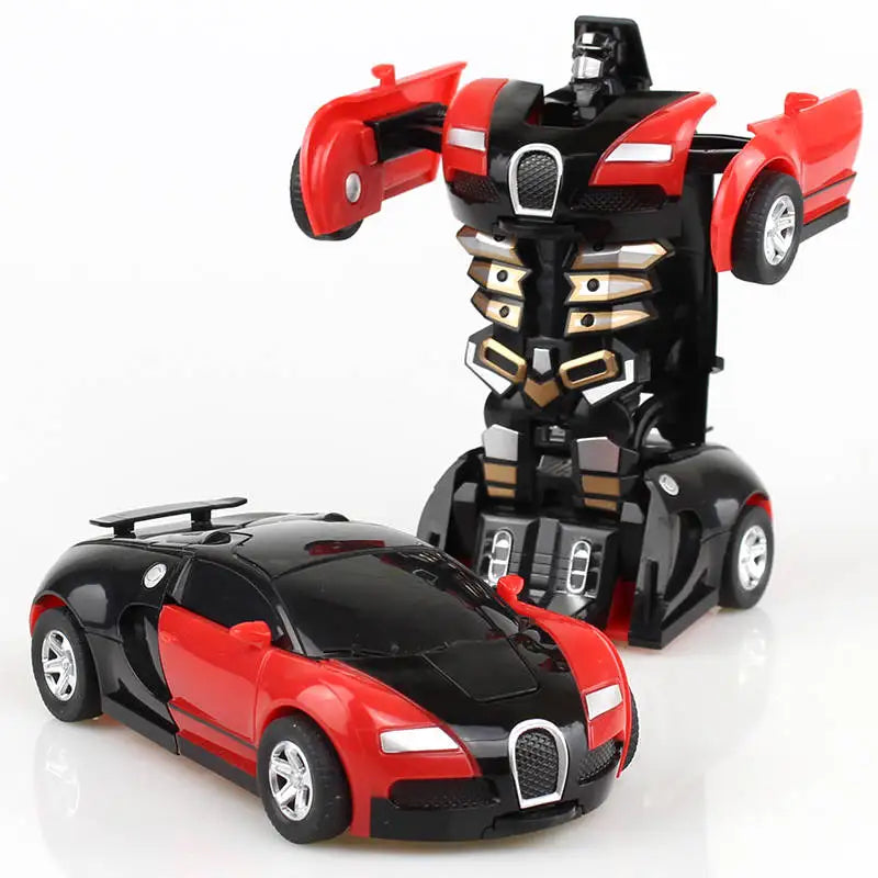 Impact Deformation Toy Car Does Not Require Batteries, Automatic
