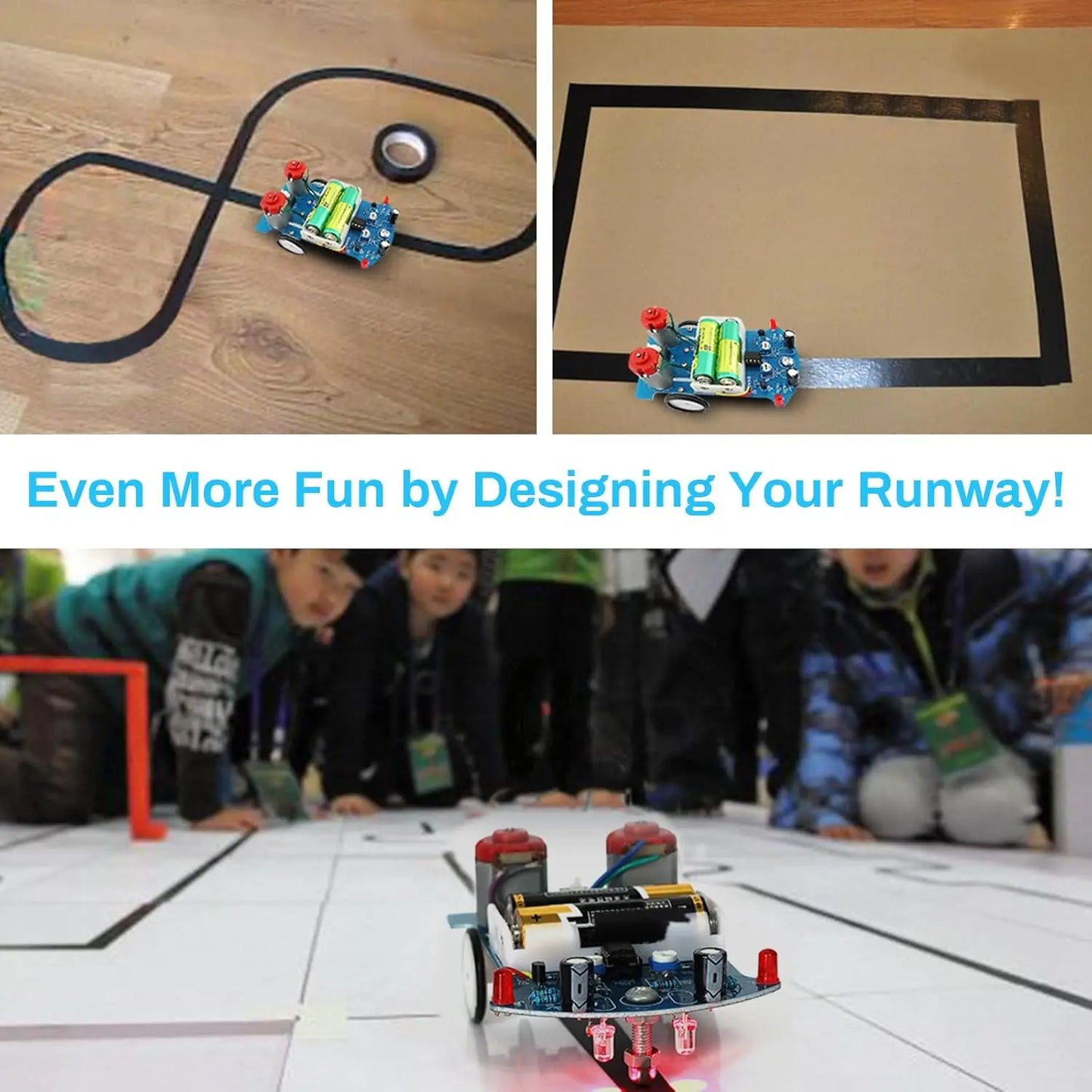 Practice Soldering Learning Electronics Kit Smart Car Soldering