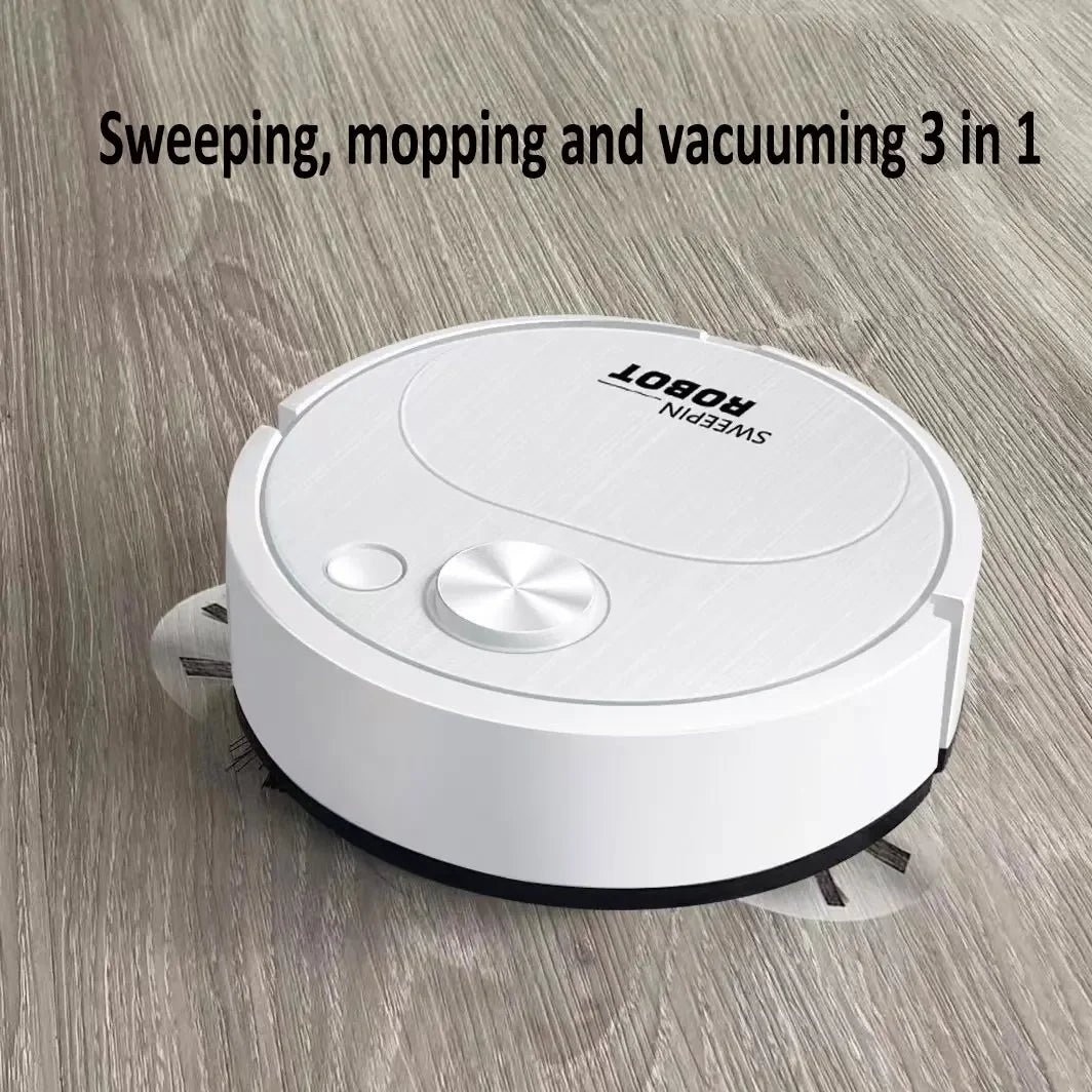 New 3-in-1 intelligent wireless floor sweeping robot vacuum cleaner, suitable for home offices