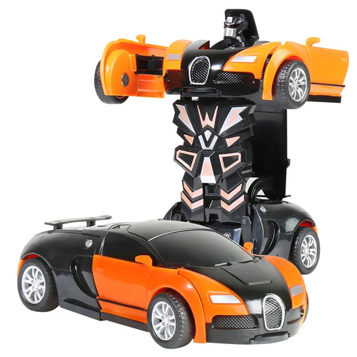 Impact Deformation Toy Car Does Not Require Batteries, Automatic