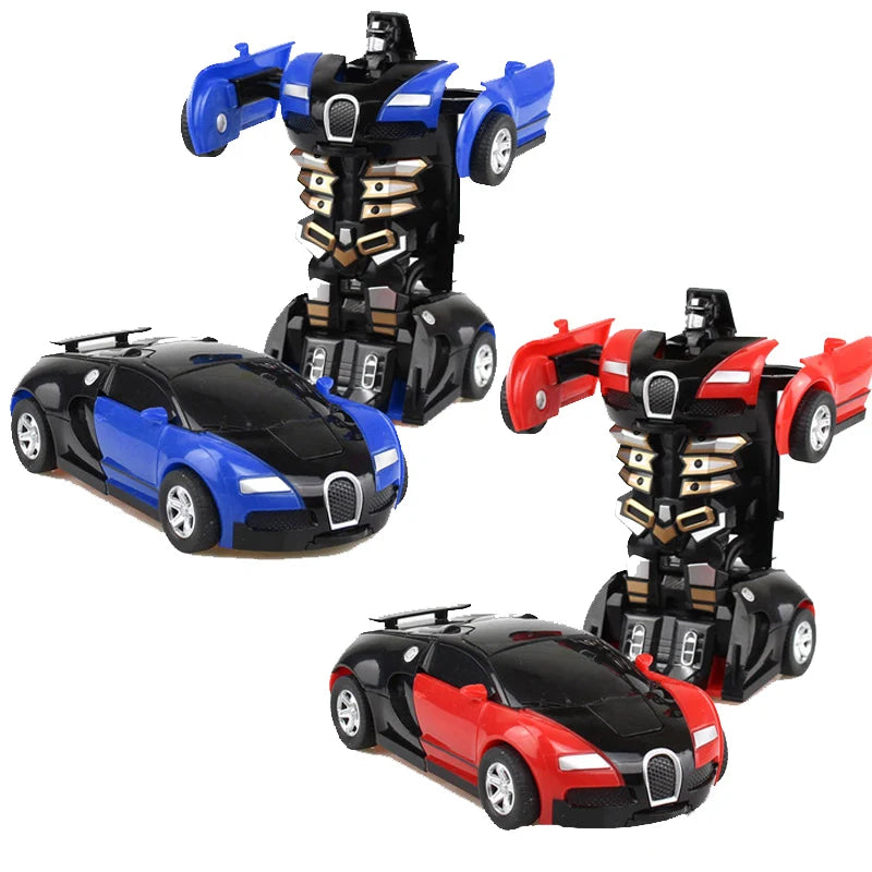 Impact Deformation Toy Car Does Not Require Batteries, Automatic