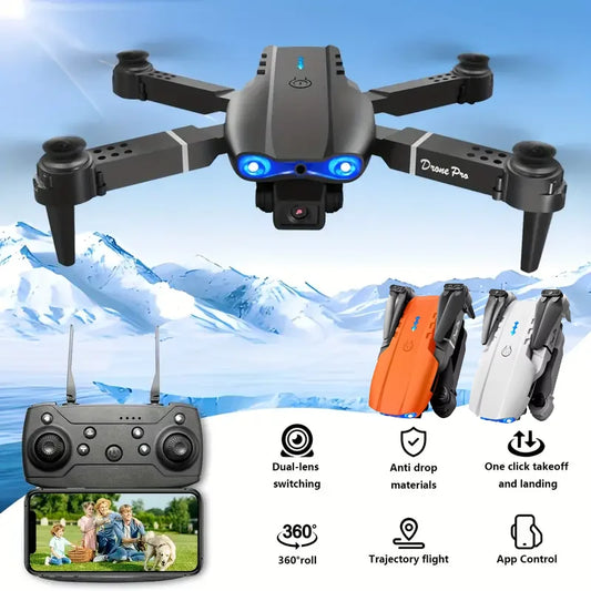 KBDFA E99Pro Drone HD Professional 8K drone Dual Camera WIFI fpv