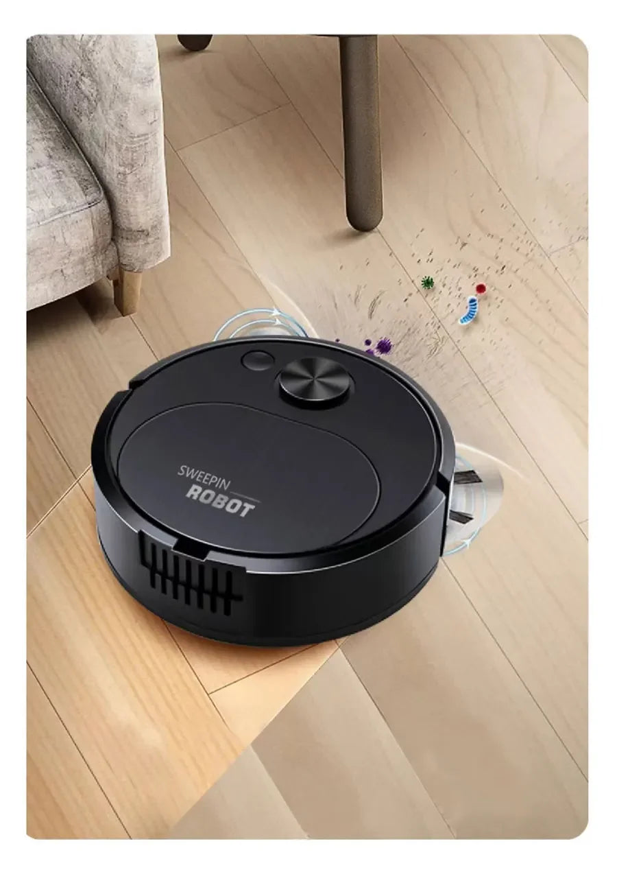 New 3-in-1 intelligent wireless floor sweeping robot vacuum cleaner, suitable for home offices