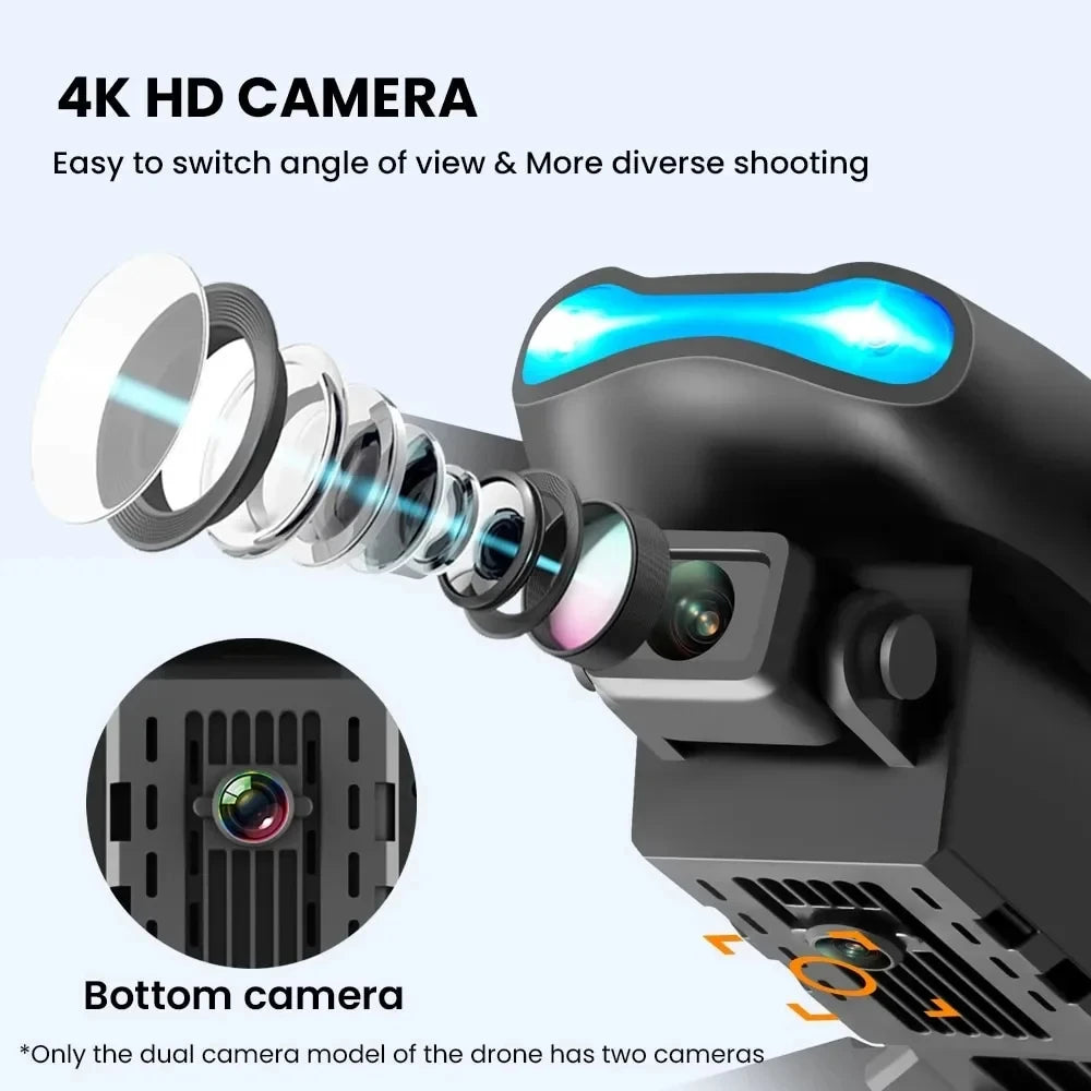 KBDFA E99Pro Drone HD Professional 8K drone Dual Camera WIFI fpv