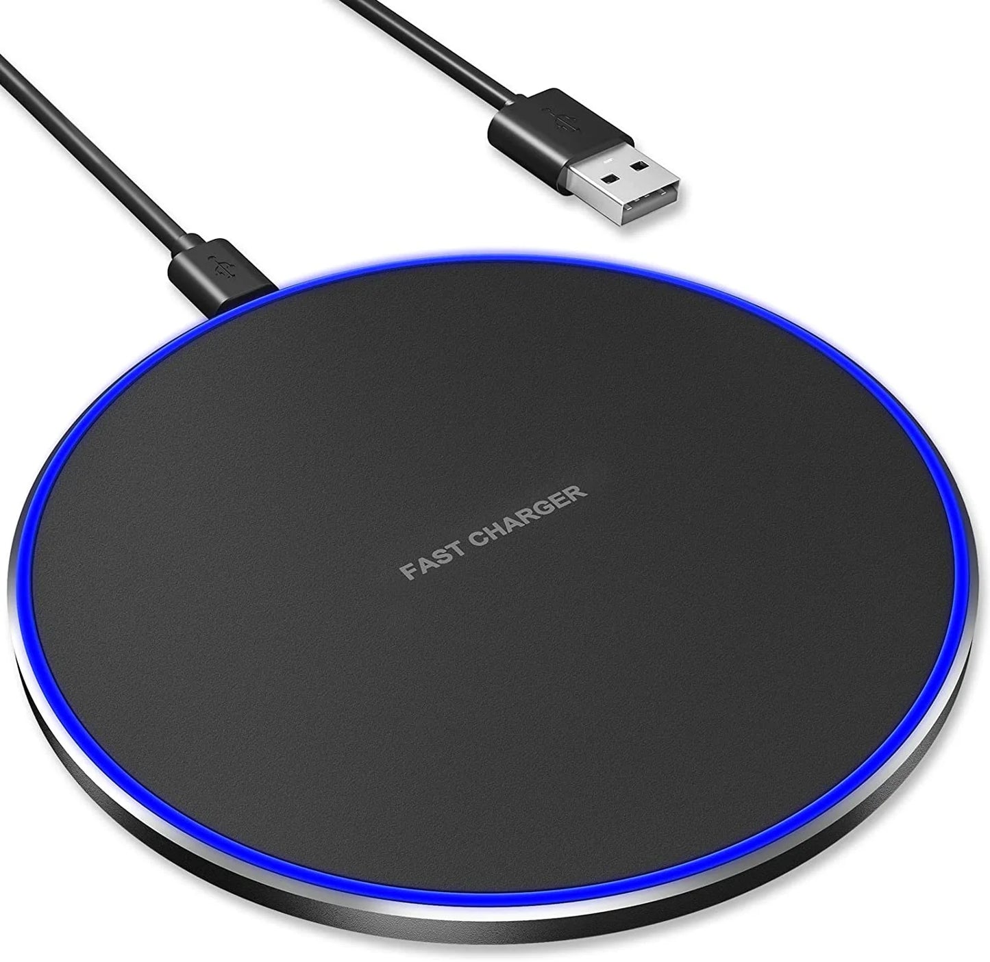 Wireless Charger, 10W Fast Wireless Charging Pad Station for Iphone 13/13 Pro/13 Pro Max/13 Mini/12/Se/11/X/Xr/8, Samsung Galaxy, Airpods/Airpods Pro, Huawei Mate 20 Pro/Mate 30/P50