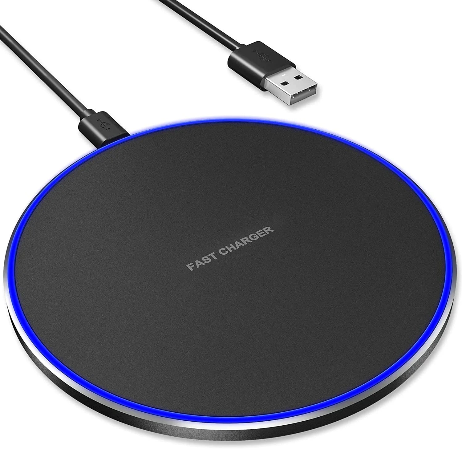 Wireless Charger, 10W Fast Wireless Charging Pad Station for Iphone 13/13 Pro/13 Pro Max/13 Mini/12/Se/11/X/Xr/8, Samsung Galaxy, Airpods/Airpods Pro, Huawei Mate 20 Pro/Mate 30/P50