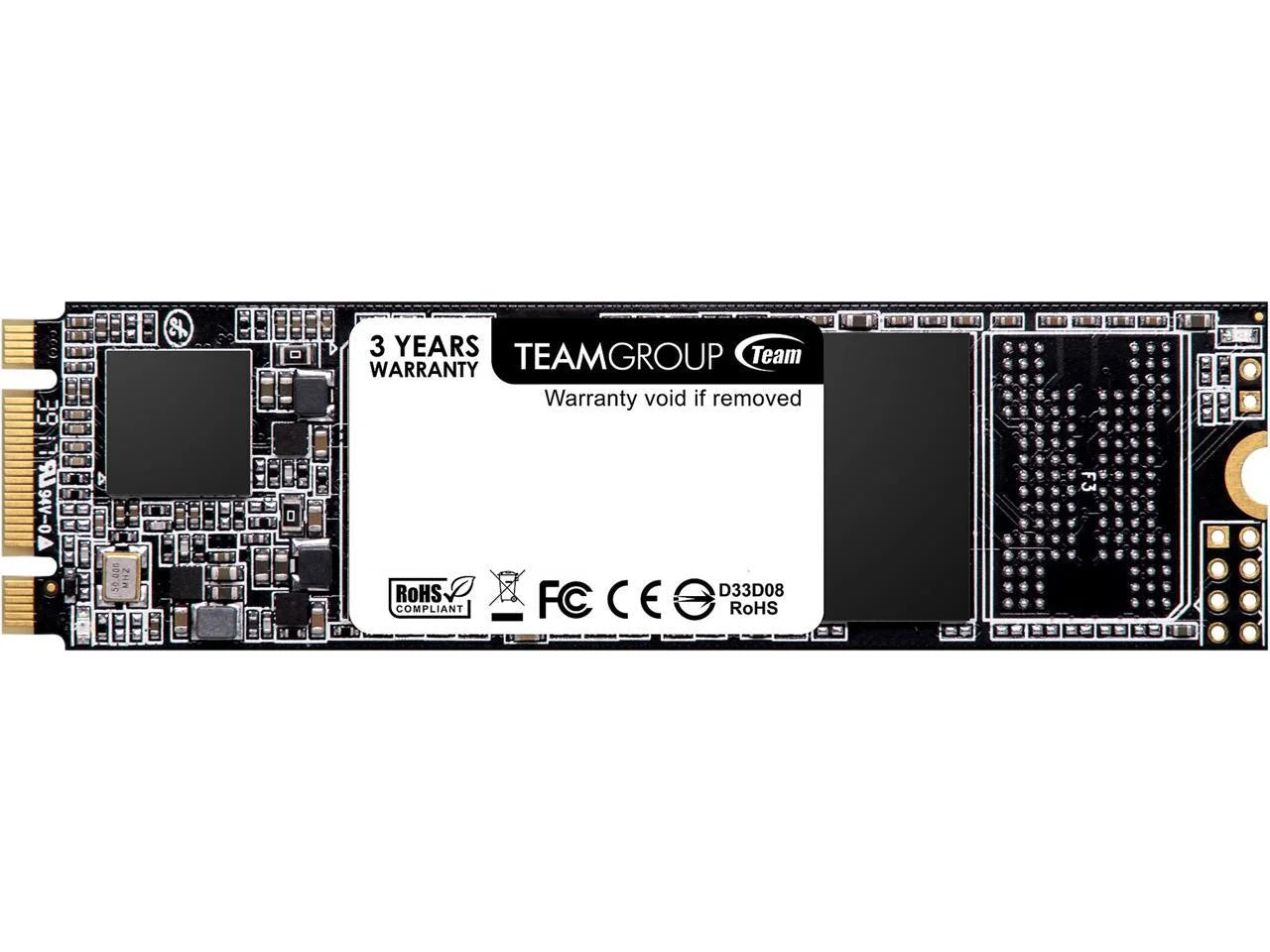 MS30 256GB with SLC Cache 3D NAND TLC M.2 2280 SATA III 6Gb/S Internal Solid State Drive SSD (Read/Write Speed up to 500/400 Mb/S) Compatible with Laptop & PC Desktop TM8PS7256G0C101