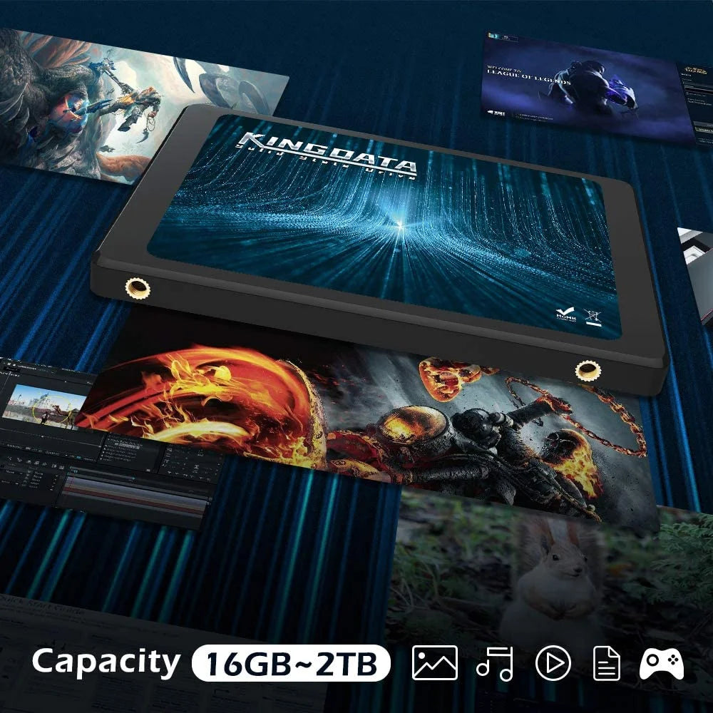 SSD 64GB SATA 2.5" Internal Solid State Drive SATAIII 6 Gb/S High-Performance 7MM Height SSD (64GB, 2.5''SATA3)